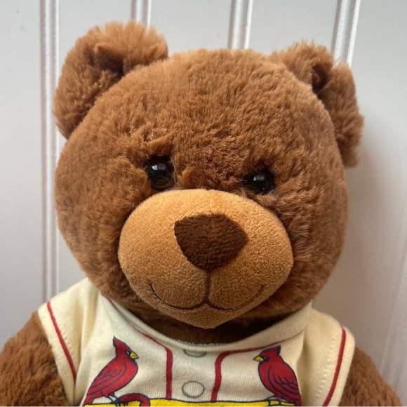 Build a Bear 2015 St Louis Cardinals SGA Teddy Bear Brown BAB Limited Edition - Picture 2 of 11